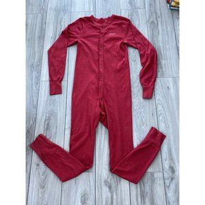 Carhartt Classic Men’s Medium Union Suit Waffle Knit RED Thermal Base Long Johns